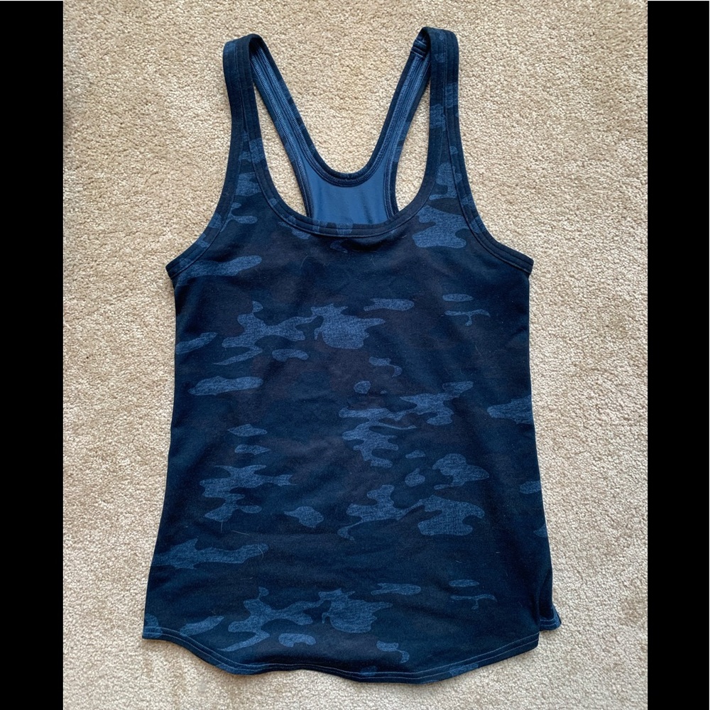 Blue camo lulu tank